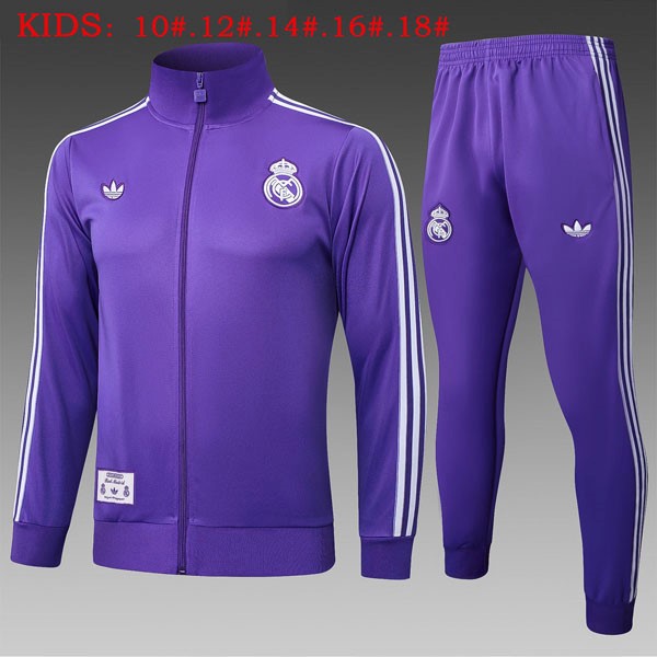 Enfant Survetement Real Madrid 2025-26 Purpura 5